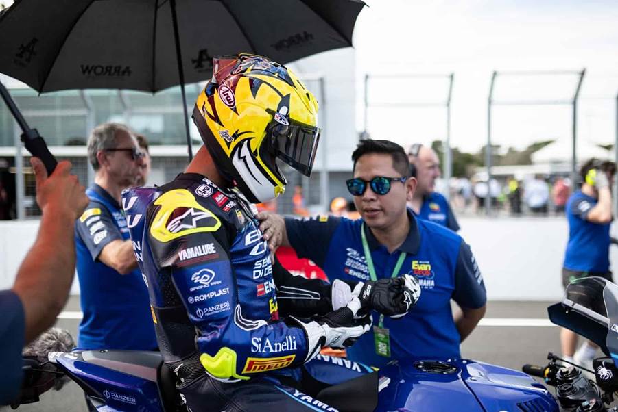 Aldi Satya Mahendra El’ Dablek Raih Poin Perdana di Kejuaraan Dunia World Supersport